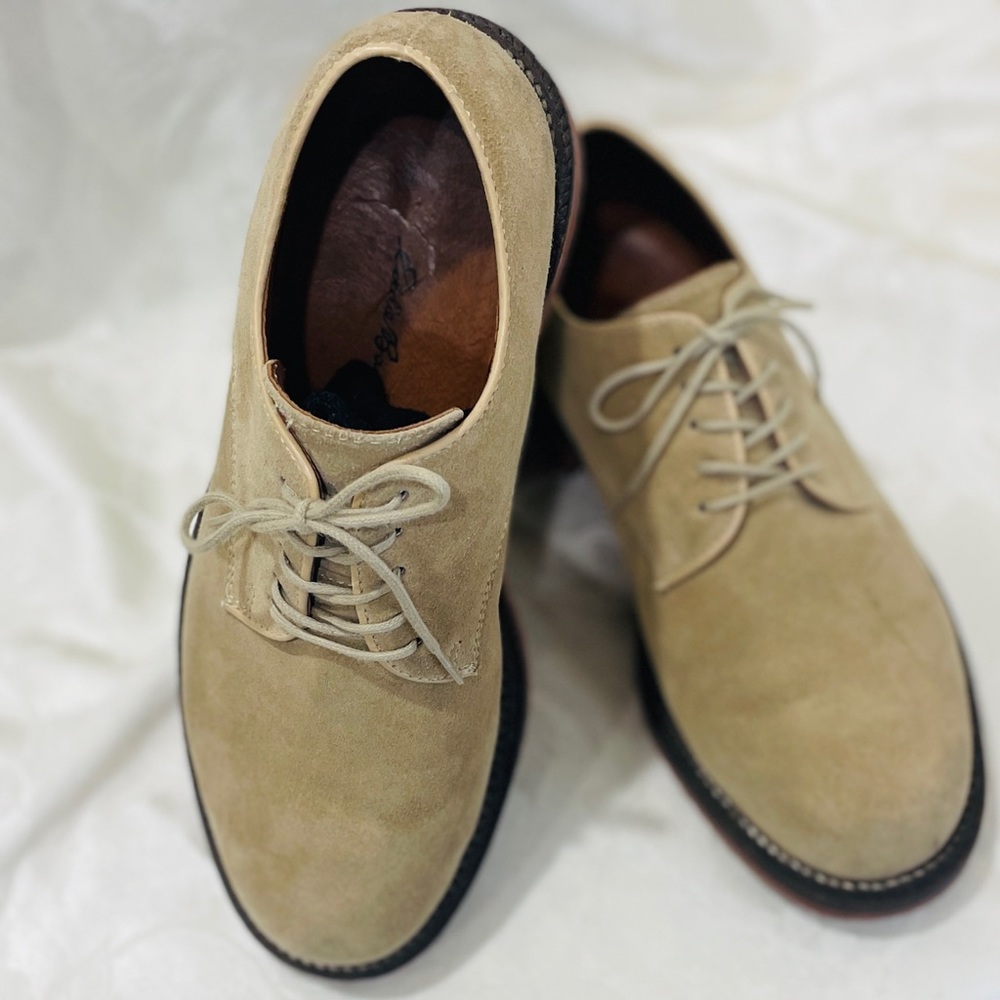 Eddie Bauer Suede Men’s Oxford Shoes, size 9 “Real Suede”